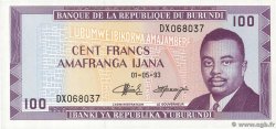 100 Francs BURUNDI  1993 P.29c NEUF