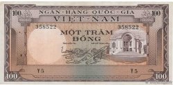 100 Dong VIET NAM SUD  1966 P.18a TTB
