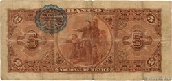 5 Pesos MEXICO  1909 PS.0257c MB