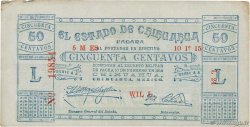 50 Centavos MEXICO  1910 PS.0527a MBC+