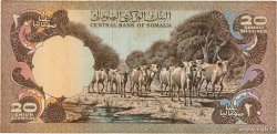 20 Shilin  = 20 Shillings SOMALIA  1978 P.23a fVZ