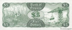 5 Dollars GUYANA  1992 P.22f ST