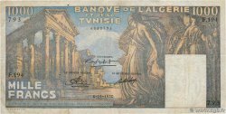 1000 Francs TUNISIA  1950 P.29a F