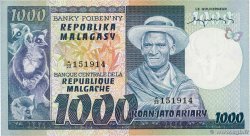1000 Francs - 200 Ariary MADAGASCAR  1974 P.065a XF