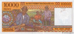 10000 Francs - 2000 Ariary MADAGASCAR  1994 P.079b NEUF