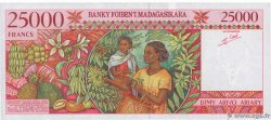 25000 Francs - 5000 Ariary MADAGASCAR  1998 P.082 pr.NEUF