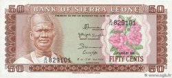 50 Cents SIERRA LEONA  1984 P.04e
