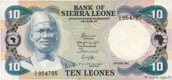 10 Leones SIERRA LEONE  1984 P.08b