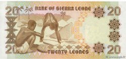 20 Leones SIERRA LEONE  1982 P.14a AU
