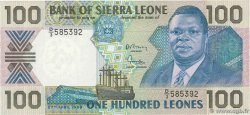 100 Leones SIERRA LEONE  1988 P.18a