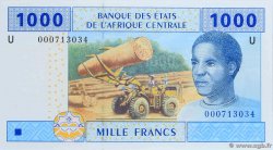1000 Francs ZENTRALAFRIKANISCHE LÄNDER  2002 P.207Ua