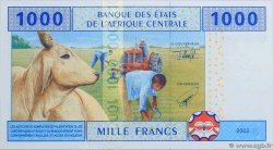 1000 Francs CENTRAL AFRICAN STATES  2002 P.207Ua UNC