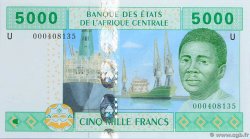 5000 Francs STATI DI L  AFRICA CENTRALE  2002 P.209U