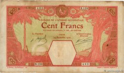 100 Francs DAKAR AFRIQUE OCCIDENTALE FRANÇAISE (1895-1958) Dakar 1926 P.11Bb TB+