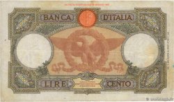 100 Lire ITALY  1940 P.055b F+