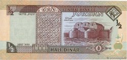 1/2 Dinar JORDANIE  1997 P.28b NEUF