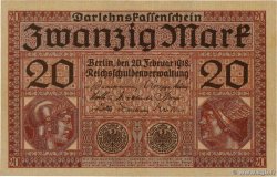 20 Mark ALLEMAGNE  1918 P.057
