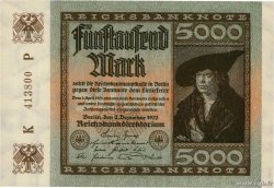 5000 Mark ALLEMAGNE  1922 P.081a