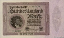 100000 Mark ALLEMAGNE  1923 P.083