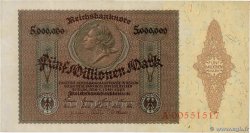 5 Millionen Mark ALLEMAGNE  1923 P.090