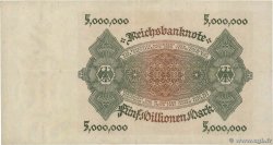 5 Millionen Mark ALLEMAGNE  1923 P.090 TTB