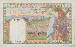 50 Francs ALGÉRIE  1941 P.084