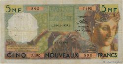 5 Nouveaux Francs ALGÉRIE  1959 P.118a