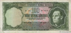 100 Lira TURQUIE  1966 P.182b