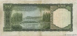 100 Lira TURQUIE  1966 P.182b pr.TTB