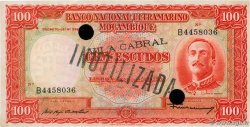 100 Escudos Annulé MOZAMBIQUE  1958 P.107