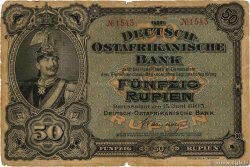50 Rupien AFRIQUE DE L EST occ. ALLEMANDE  1905 P.03a