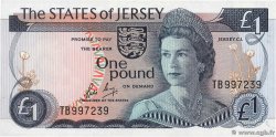 1 Pound JERSEY  1976 P.11b
