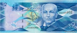 2 Dollars BARBADOS  2013 P.73a UNC