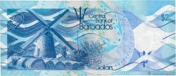 2 Dollars BARBADOS  2013 P.73a UNC