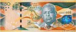 50 Dollars BARBADOS  2013 P.77a