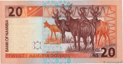 20 Namibia Dollars NAMIBIA  2002 P.06b UNC