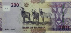 200 Namibia Dollars NAMIBIA  2012 P.15a UNC