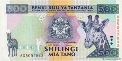 500 Shilingi TANZANIA  1997 P.30