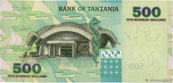 500 Shilingi TANZANIA  2002 P.35 UNC