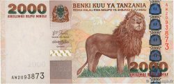 2000 Shilingi TANZANIA  2003 P.37a