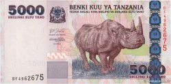 5000 Shilingi TANZANIA  2003 P.38