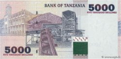 5000 Shilingi TANZANIA  2003 P.38 UNC