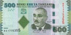 500 Shilingi TANZANIA  2010 P.40