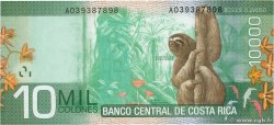10000 Colones COSTA RICA  2009 P.277a UNC