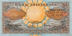 50 Rupiah INDONESIA  1959 P.068a