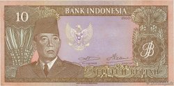 10 Rupiah INDONESIA  1960 P.083