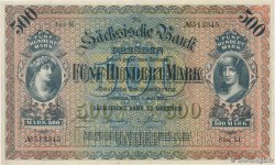 500 Mark GERMANY Dresden 1922 PS.0954b
