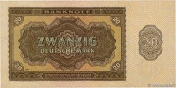 20 Deutsche Mark ALLEMAGNE RÉPUBLIQUE DÉMOCRATIQUE  1948 P.13b SUP