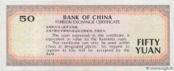 50 Yuan REPUBBLICA POPOLARE CINESE  1988 P.FX8 SPL