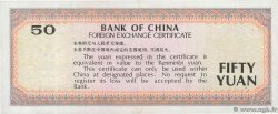 50 Yuan CHINE  1988 P.FX8 SUP